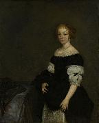 Gerard ter Borch the Younger Portrait of Aletta Pancras (1649-1707). oil